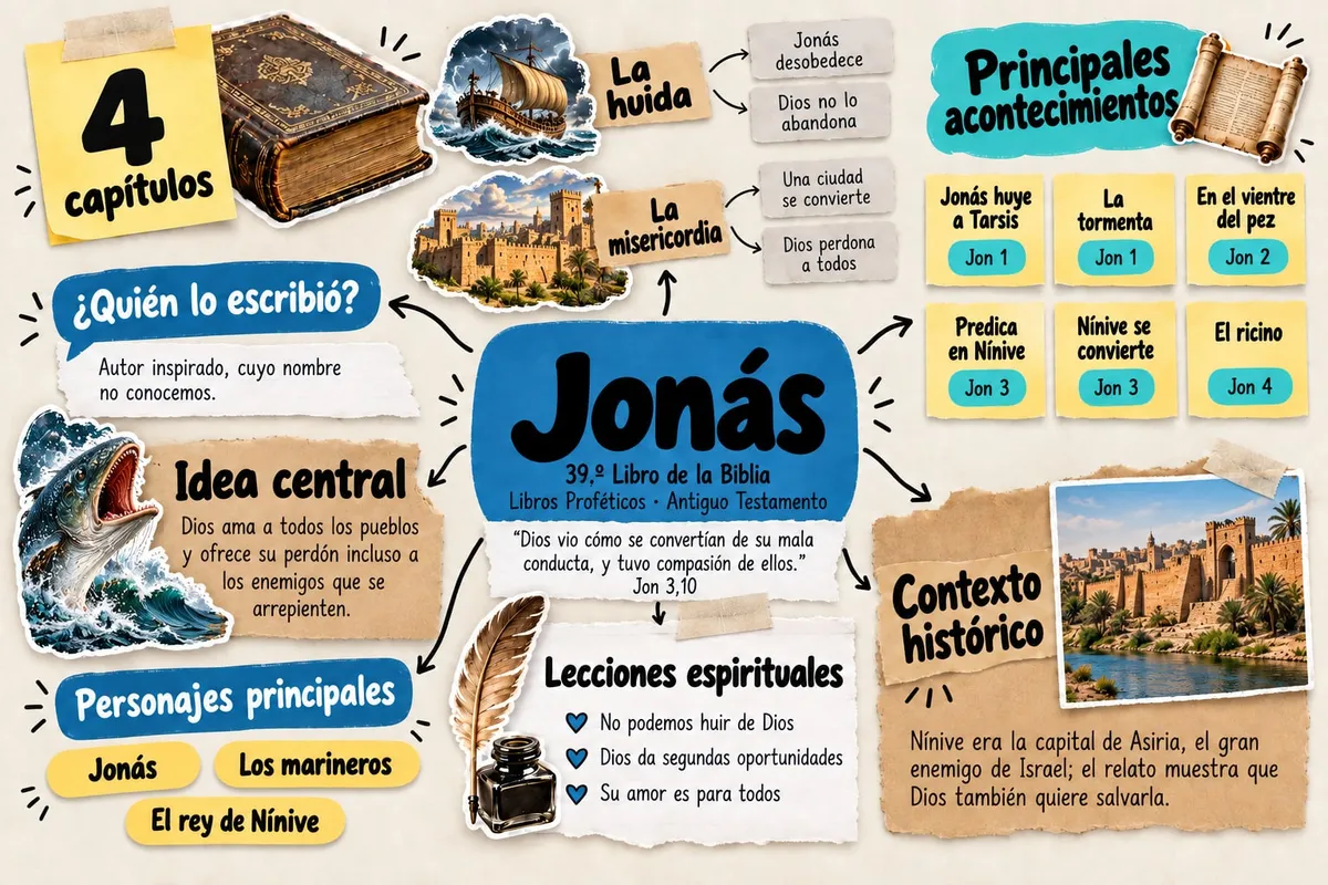 Mapa mental de Jonás