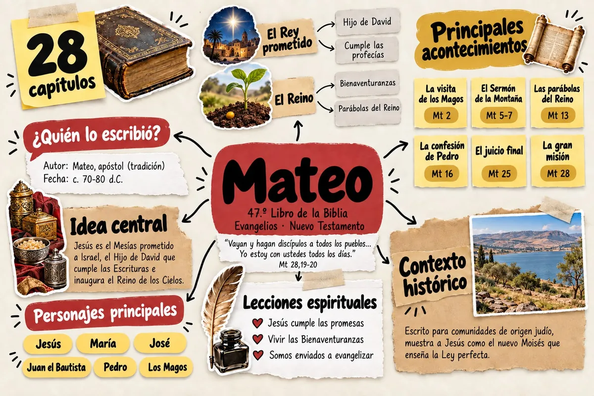 Mapa mental de Mateo