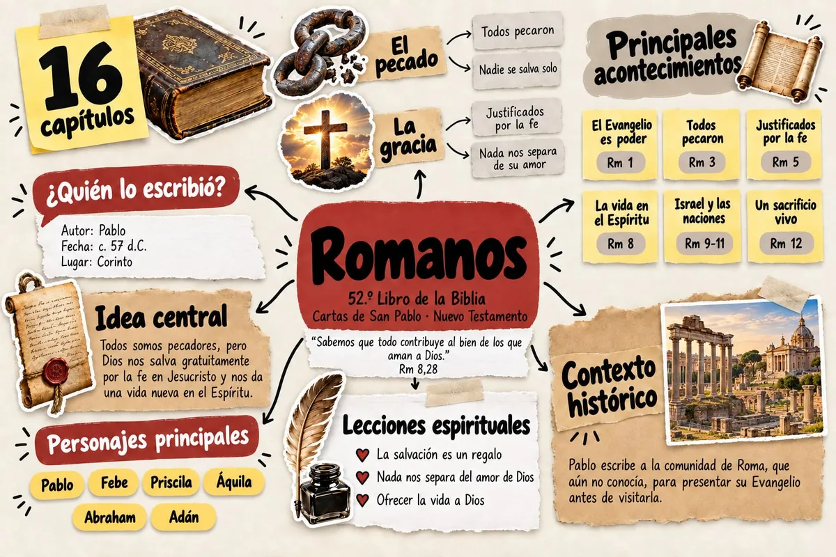 Mapa mental de Romanos
