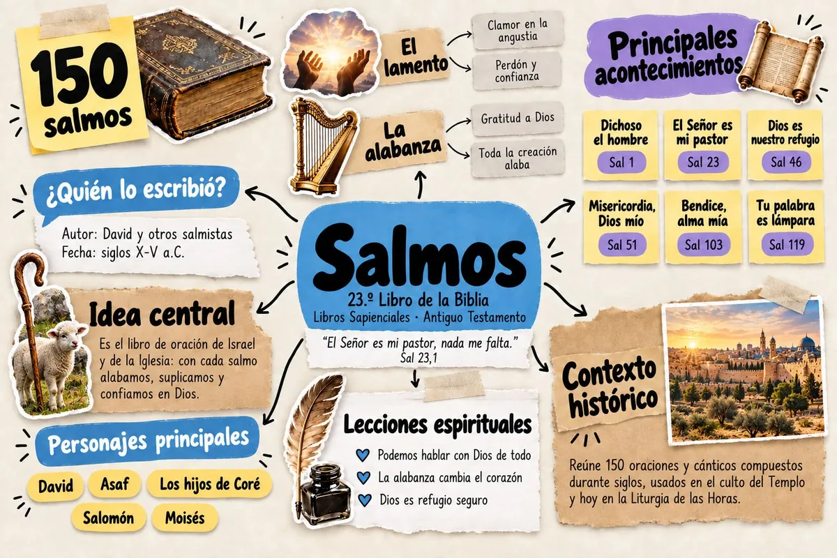 Mapa mental de Salmos